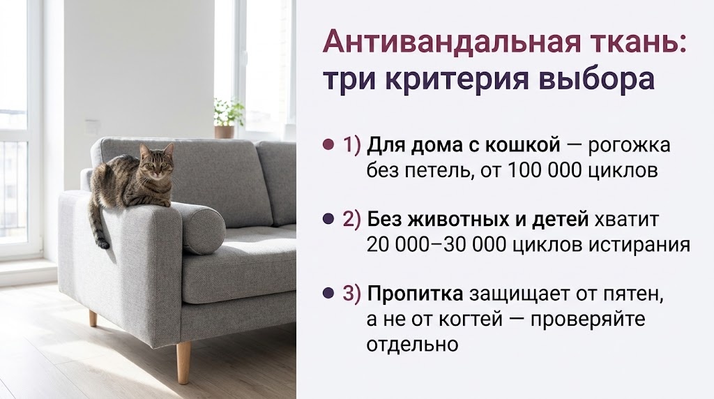 Антивандальная ткань: три критерия выбора