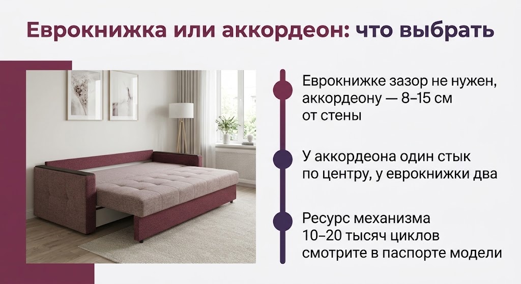 Еврокнижка или аккордеон: что выбрать